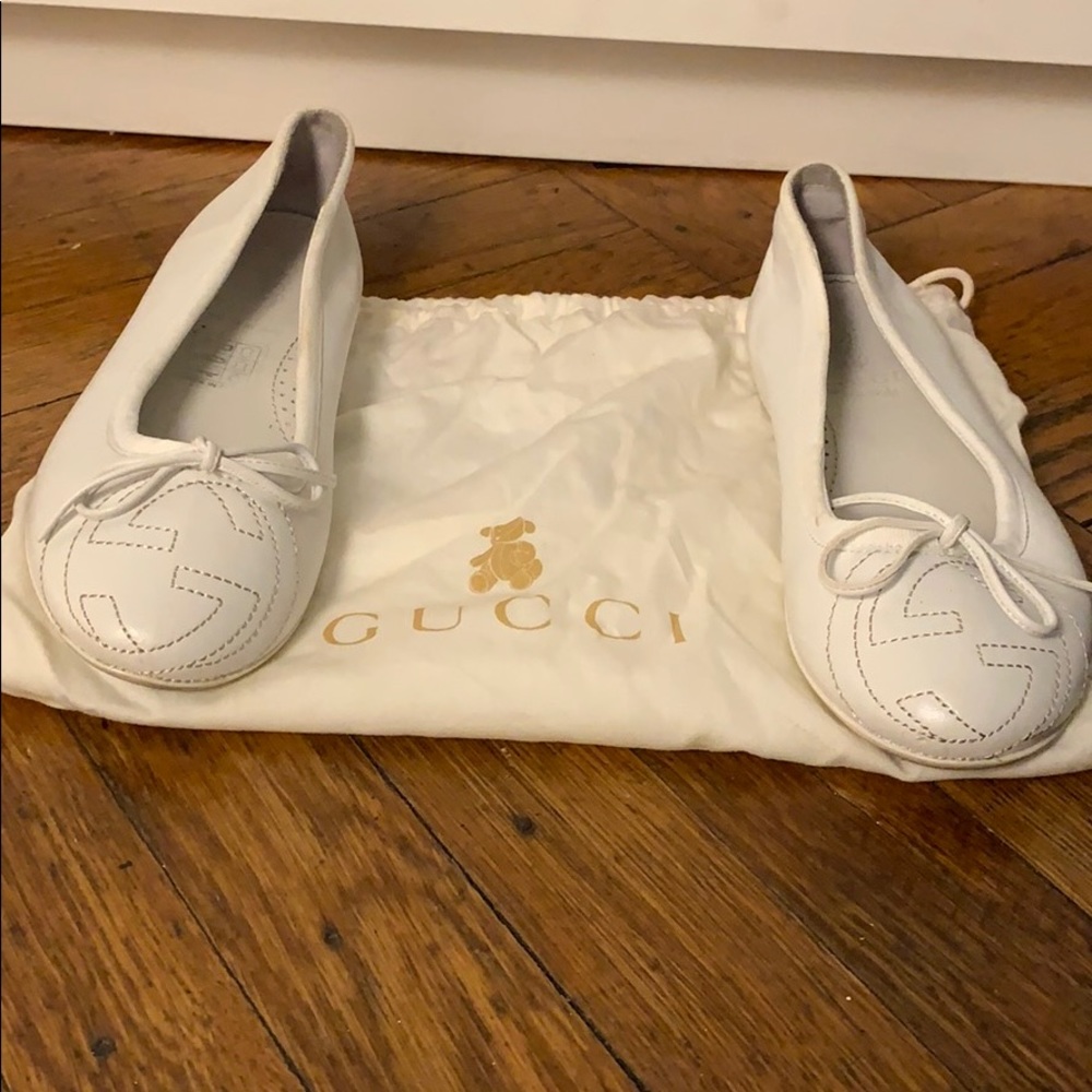 Girls Gucci Ballet Flats